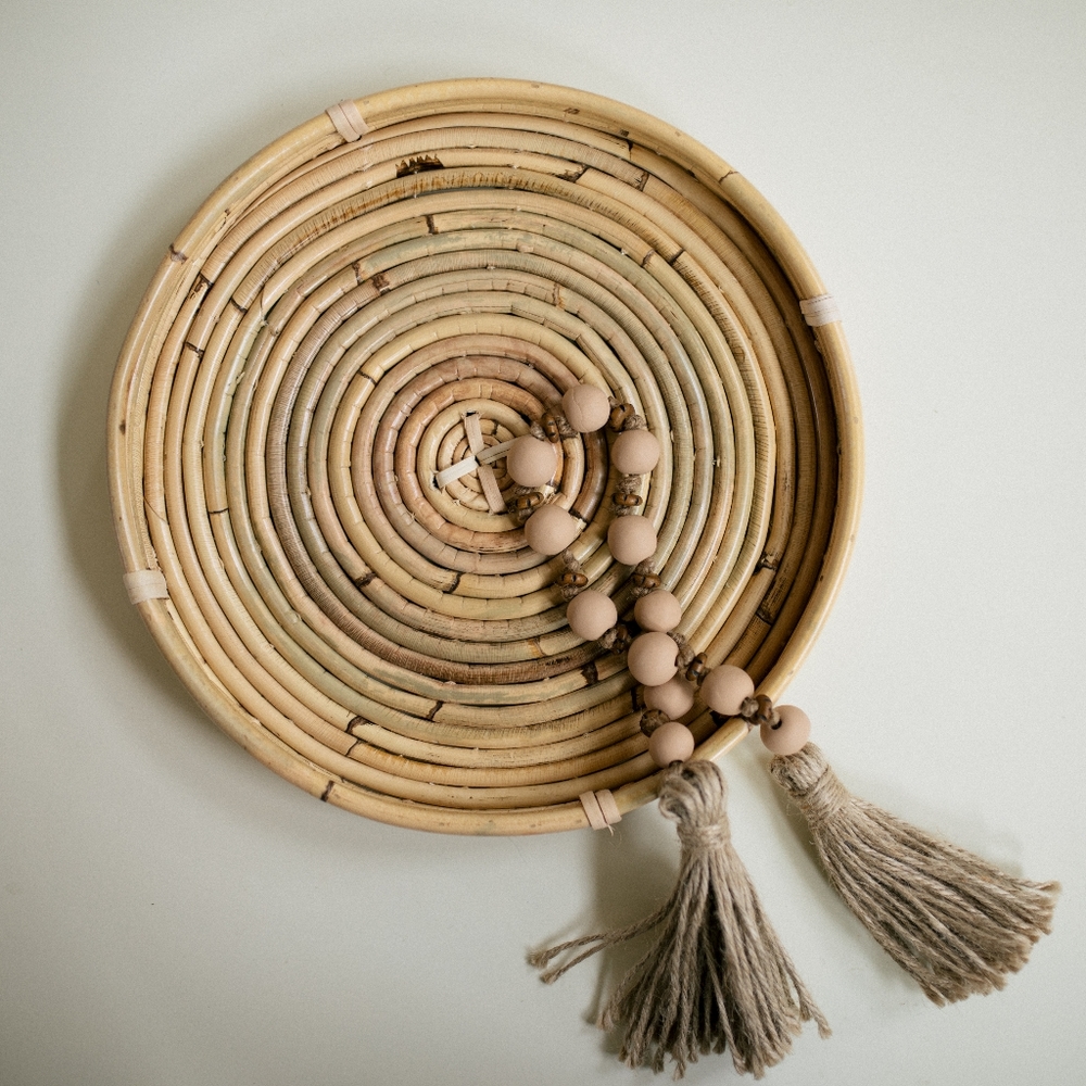 Bamboo Round Tray